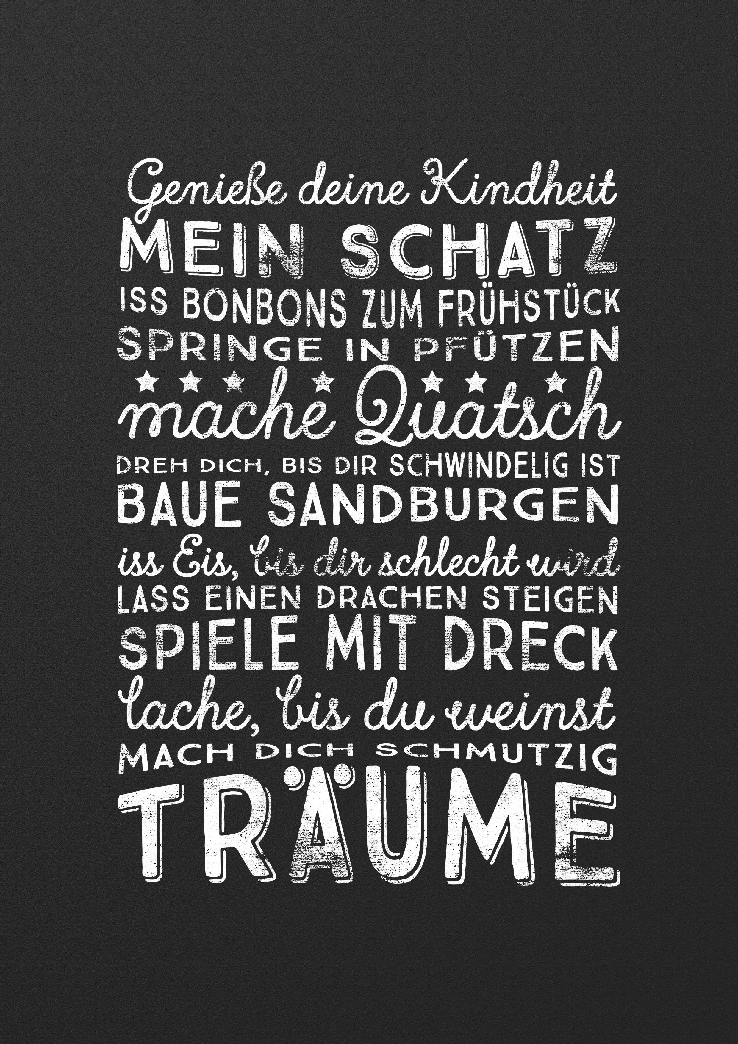 Plotterdatei "Kindheit" kleine göhr.e design
