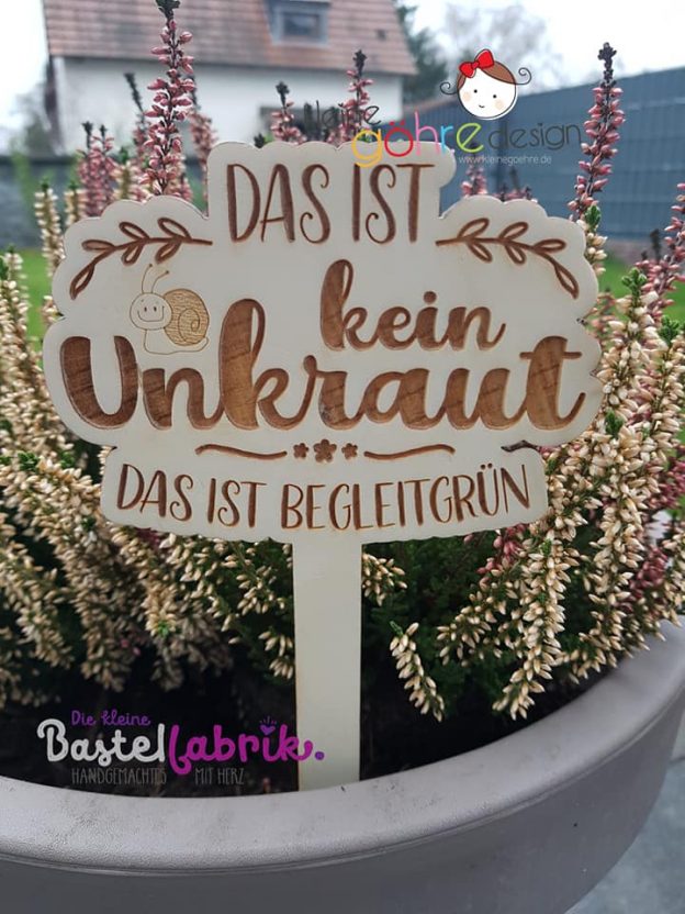 Plotterdatei "Gartenglück" kleine göhr.e design