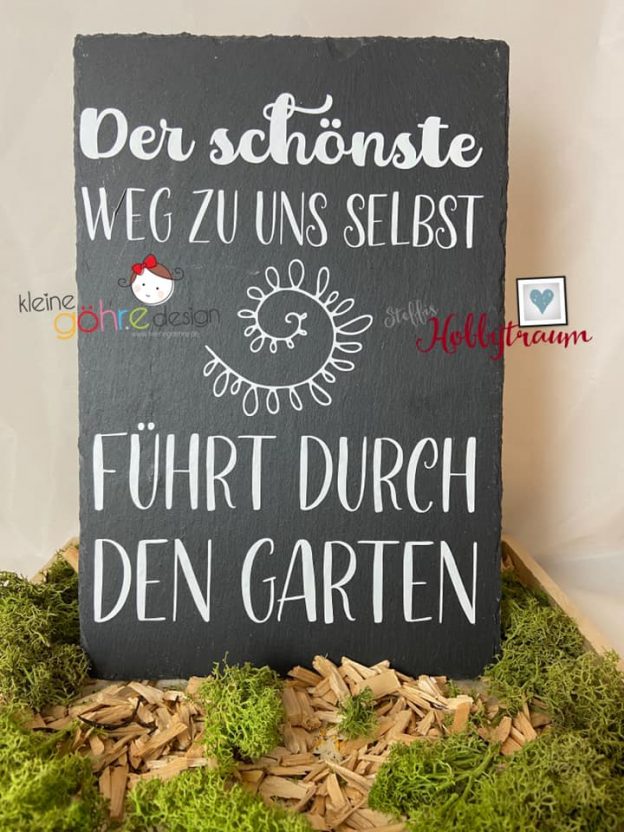 Plotterdatei "Gartenglück" kleine göhr.e design