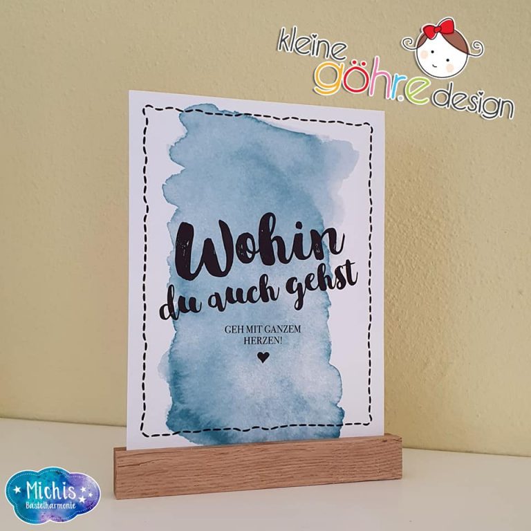 Plotterdatei "Poster Sag ich ja Der Berg ruft" kleine göhr.e design