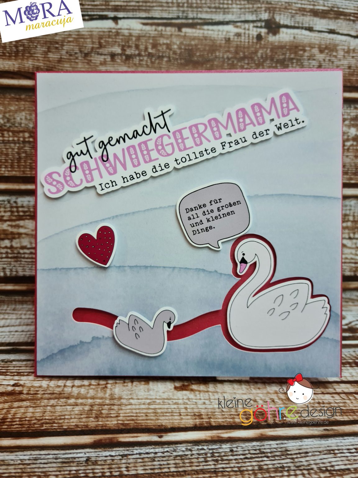 Plotterdatei "Mama ist die Beste" - kleine göhr.e design