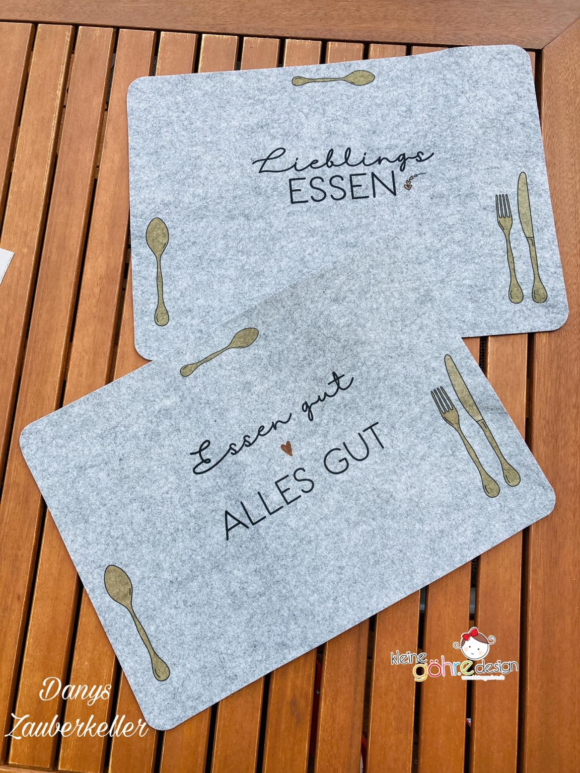 Plotterdatei "Essen macht glücklich" kleine göhr.e design