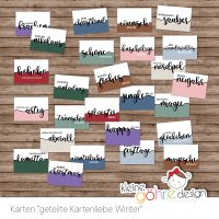 Plotterdatei "geteilte Kartenliebe Winter"
