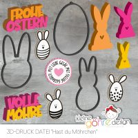 3D-Druck Datei - Hast du Möhrchen