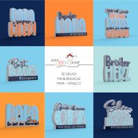 3D-Druck Datei - Familiensache 2