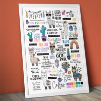 Plotterdatei "No Drama Lama"