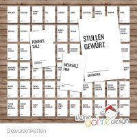Plotterdatei "Gewürzetiketten" [Digital]